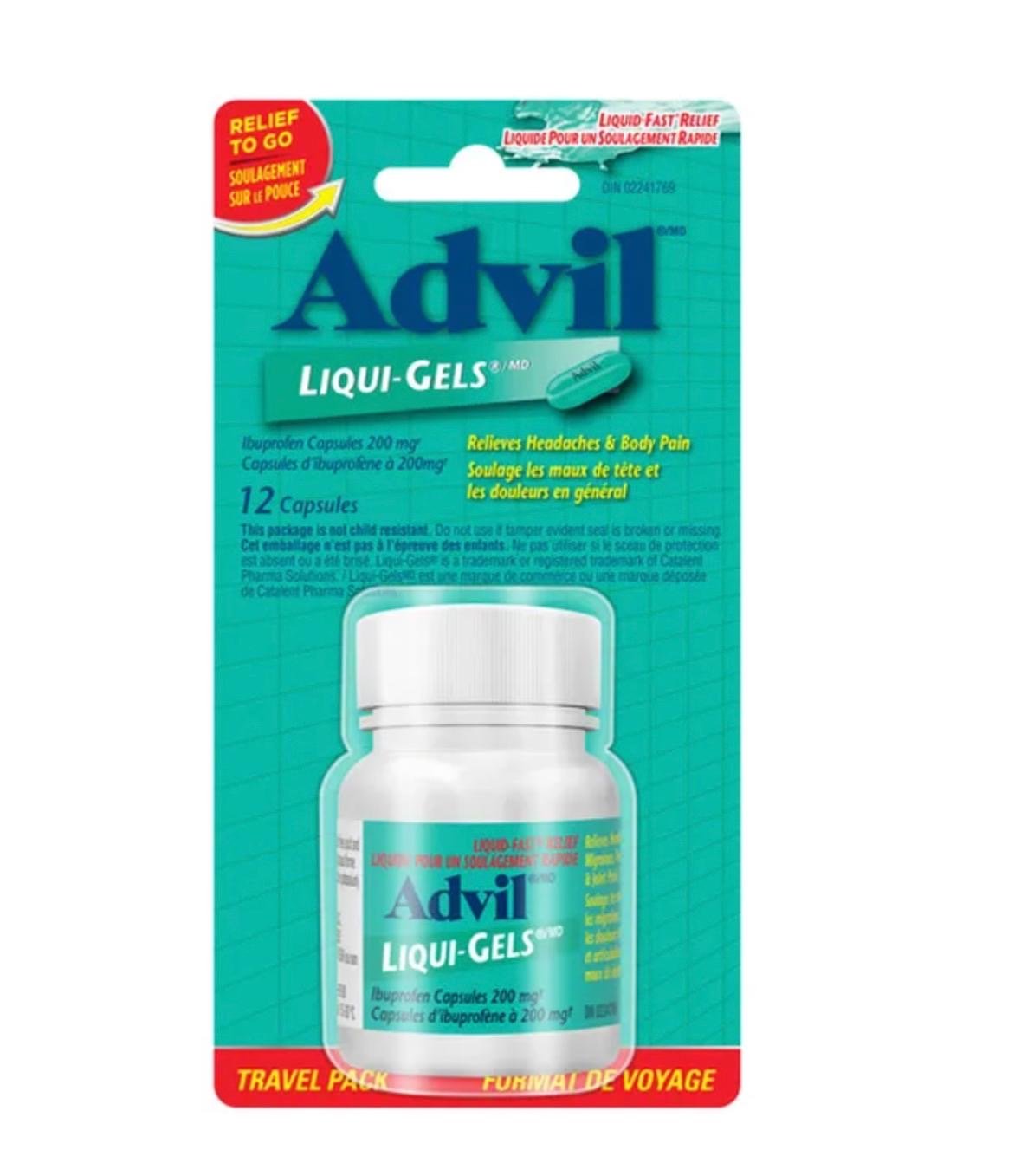 ADVIL LIQUI-GELS ( GREEN )