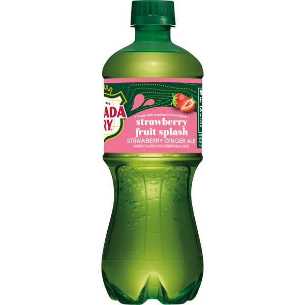 PEPSI CANADA DRY STRAWBERRY SPLASH