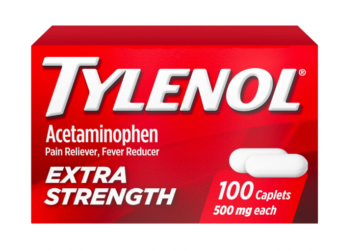 TYLENOL EXTRA STRENGTH 500MG