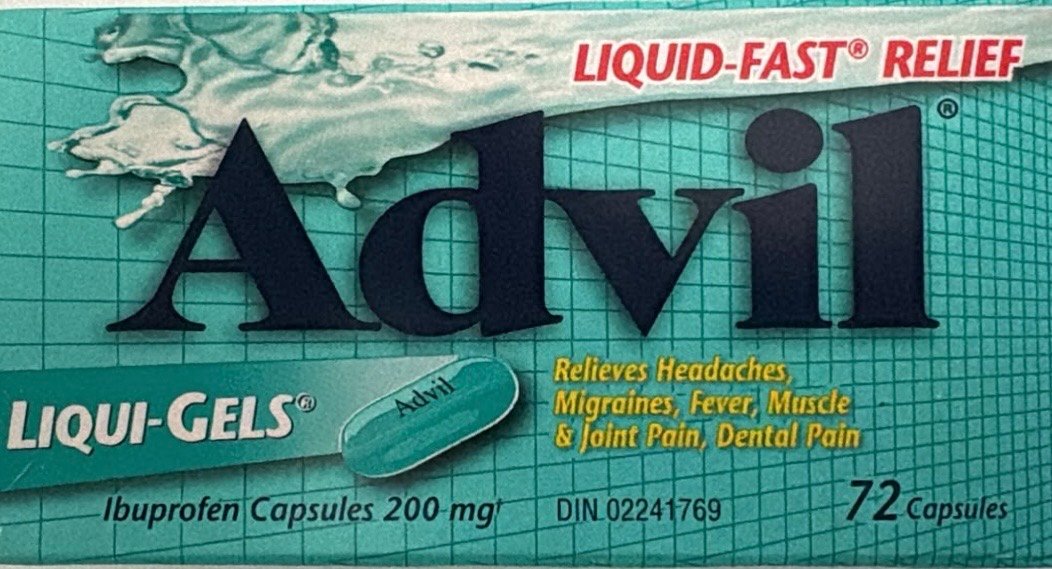 ADVIL LIQUI-GELS ( GREEN ) 200MG