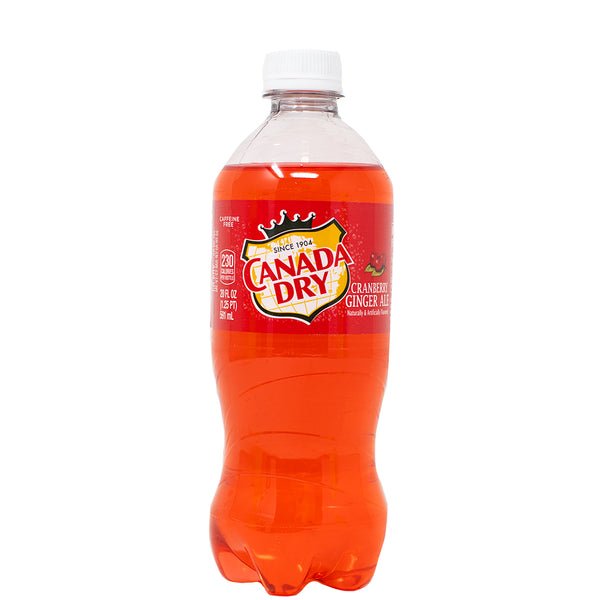 US CANADA DRY GINGER ALE CRANBERRY