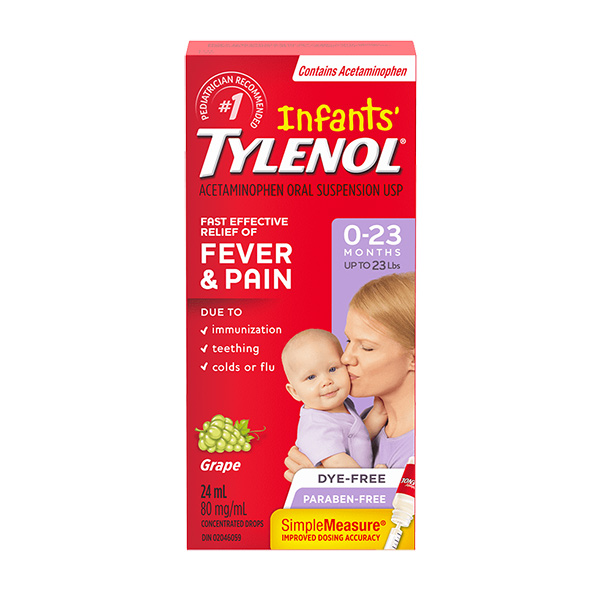 TYLENOL INFANTS 0-23 MONTHS