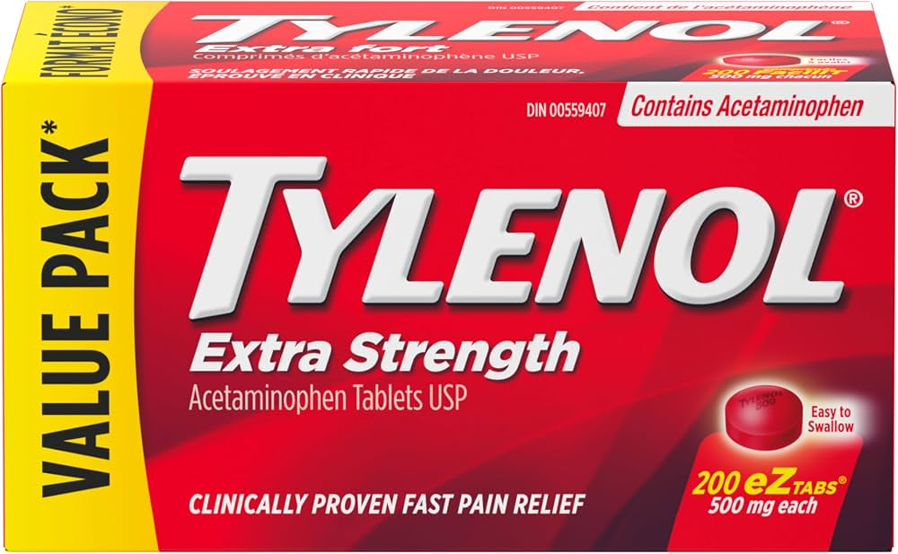 TYLENOL EXTRA STRENGTH 500MG