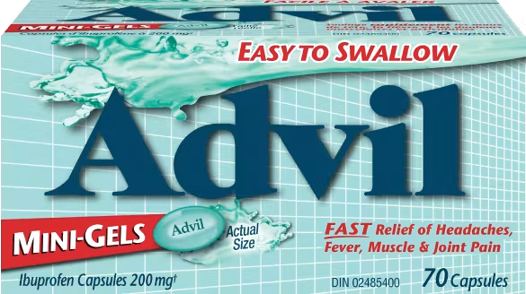 ADVIL MINI-GELS ( GREEN )